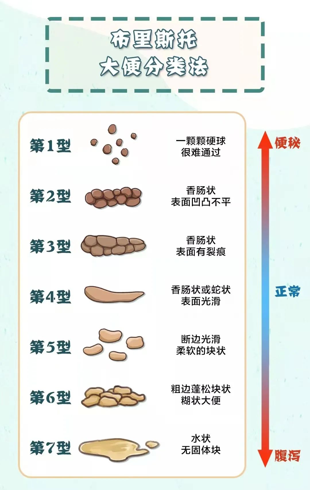 布里斯托大便分類法